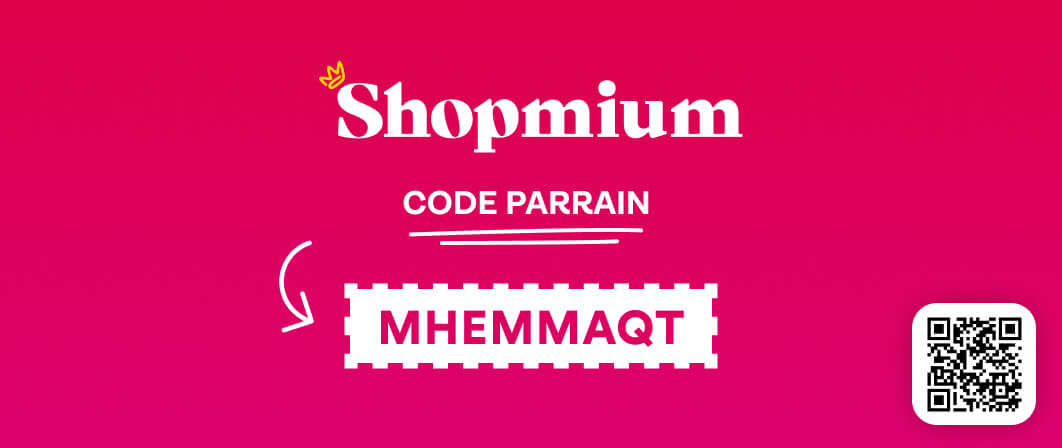Shopmium code parrain