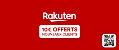 rakuten 10 euros offerts avec le parrainage
