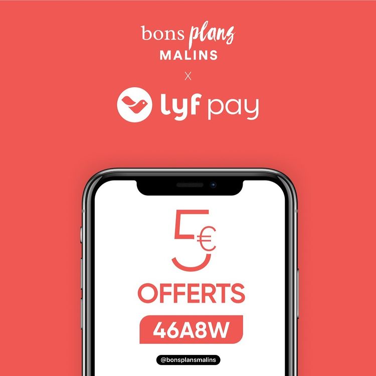 5€ offerts code promo Lyf Pay