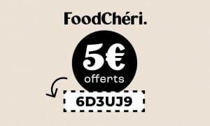 FoodCheri : code parrain 5€ offerts