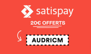 Satispay 20€ offerts