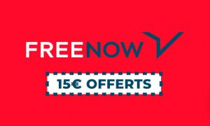 Code parrain FreeNow : 15€ offerts