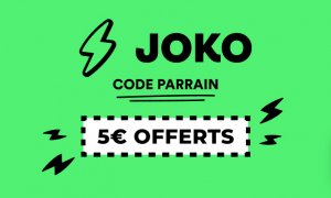Joko parrainage code parrain 5€ offerts