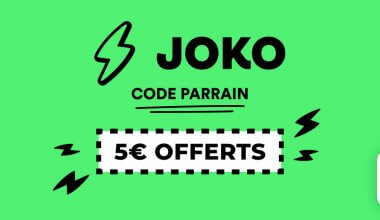 Joko parrainage code parrain 5€ offerts