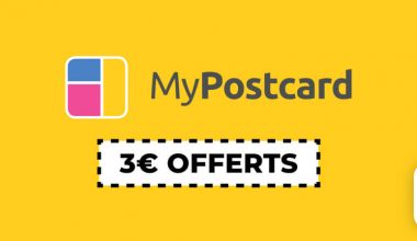 MyPostCard 3€ offerts