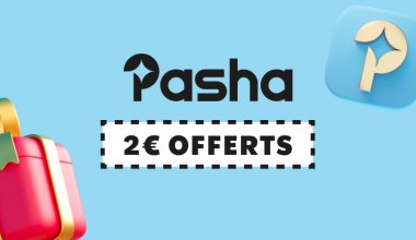 Code parrain Pasha 2€ offerts