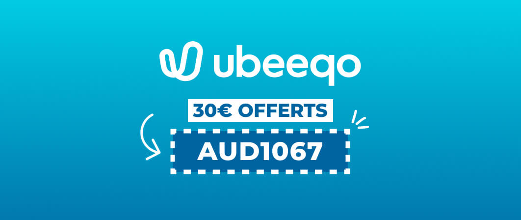 Ubeeqo : 30€ offerts première réservation