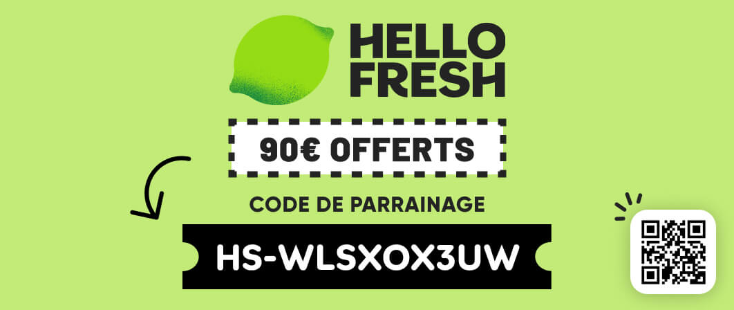 Parrainage Hello Fresh (code parrain)