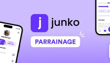 Junko parrainage 5€ offerts