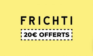 frichti parrainage 20 € offerts