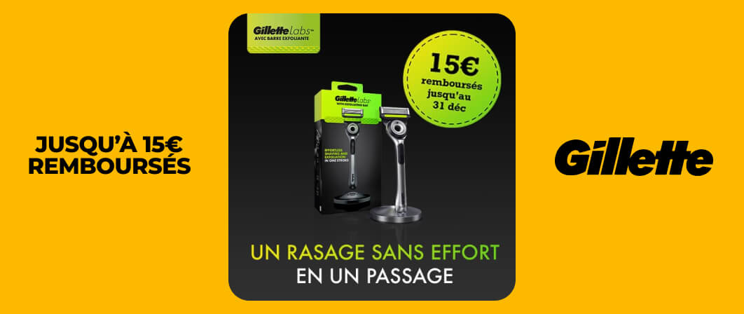 Gillette Labs ODR 15€