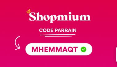 Shopmium code parrain
