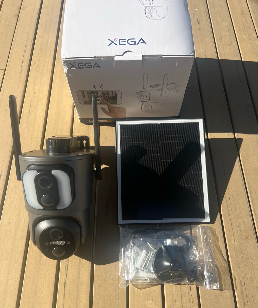 Xega contenu de la boite