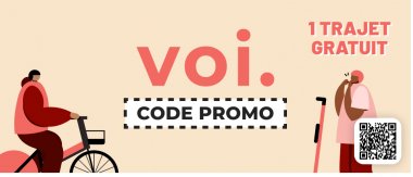 Voi code promo 1 trajet gratuit