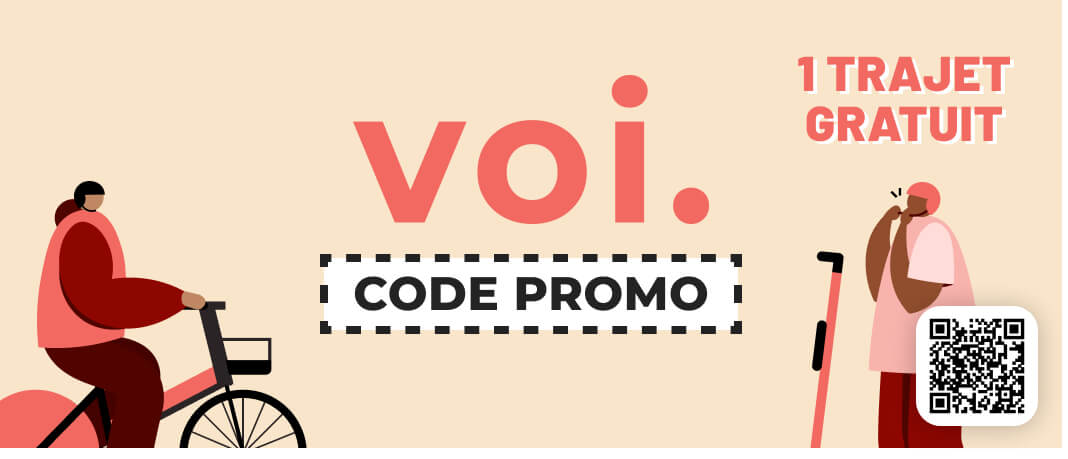 Voi code promo 1 trajet gratuit