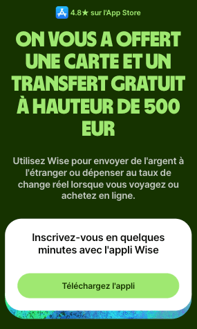 Carte bancaire wise gratuit