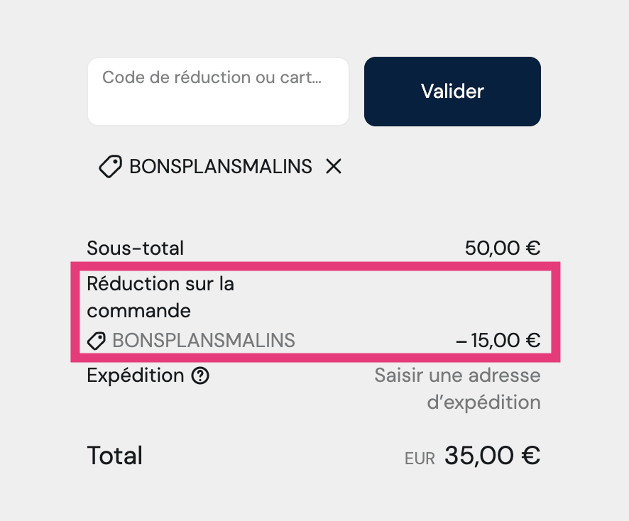 15€ de réduction avec The Bradery