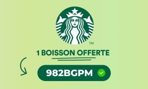 Starbucks France : code de parrainage pour 1 boisson offerte