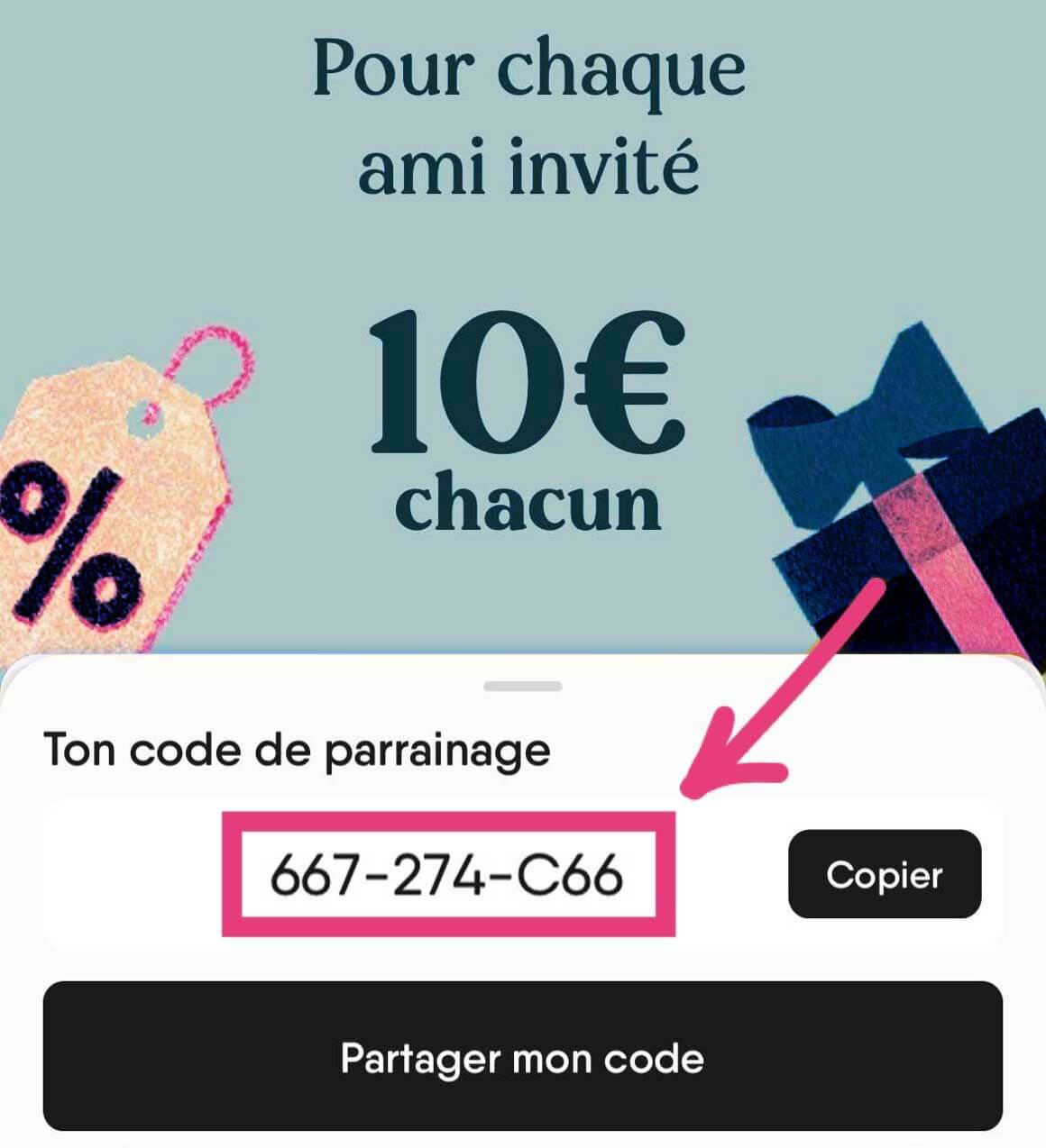 Toasty parrainage 10€ offerts avec le code parrain Toasty